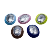 Fox Aluminum Eye Shield, Adult, Covers In Assorted Colors, Pack Of 50 Shields 