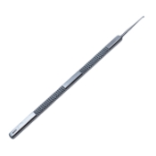 Francis Spud, Flat Shaped Sharp Tip, Flat Handle, Polished Finish, Overall Length 4-3/4" (120mm) 22402,May-61,K2-4050,E0850