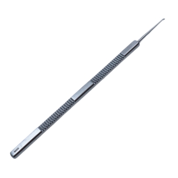 Francis Spud, Flat Shaped Sharp Tip, Flat Handle, Polished Finish, Overall Length 4-3/4" (120mm) 22402,May-61,K2-4050,E0850