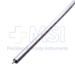 Frazier Suction Tube, 11 French (3.67mm), X-Large, Angled 30 Degrees, Stylette, Thumb Plate Cutoff Hole, Working Length 4-1/2" (100mm), Overall Length 6-3/4" (171mm) - 1613-0011