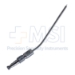 Frazier Suction Tube, 11 French (3.67mm), X-Large, Angled 30 Degrees, Stylette, Thumb Plate Cutoff Hole, Working Length 4-1/2" (100mm), Overall Length 6-3/4" (171mm) - 1613-0011
