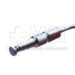 Frazier Suction Tube, 15Fr, Angled, Slotted Thumb Hole, Working Length 4-1/2" (115mm), Overall Length 8" (195mm) - 856134BOS