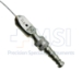 Frazier Suction Tube, 3Fr, (10mm), XXXXX-Small, Angled 30 Degrees, Stylette, Thumb Plate Cutoff Hole, Working Length 4-1/2" (100mm), Overall Length 6-3/4" (171mm) - 1613-0003