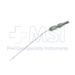 Frazier Suction Tube, 3Fr, (10mm), XXXXX-Small, Angled 30 Degrees, Stylette, Thumb Plate Cutoff Hole, Working Length 4-1/2" (100mm), Overall Length 6-3/4" (171mm) - 1613-0003
