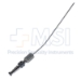 Frazier Suction Tube, 5 French (1.67mm), XXX-Small, Angled 30 Degrees, Stylette, Thumb Plate Cutoff Hole, Working Length 4-1/2" (100mm), Overall Length 6-3/4" (171mm) - 1613-0005