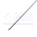 Frazier Suction Tube, 6 French (20mm), XX-Small, Angled 30 Degrees, Stylette, Thumb Plate Cutoff Hole, Working Length 4-1/2" (100mm), Overall Length 6-3/4" (171mm) - 1613-0006