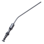 Frazier Suction Tube, 11Fr, Angled, Overall Length 7" (180mm) 
