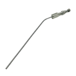Frazier Suction Tube, 7Fr, Extra-Long Length 7-1/8" (180mm), Medium Angle 
