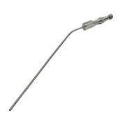 Frazier Suction Tube, 7Fr, Extra-Long Length 7-1/8" (180mm), Medium Angle 