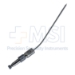 Frazier Suction Tube, 8 French (2.67mm), Small, Angled 30 Degrees, Stylette, Thumb Plate Cutoff Hole, Working Length 4-1/2" (100mm), Overall Length 6-3/4" (171mm) - 1613-0008