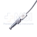 Frazier Suction Tube, 9 French (3mm), Medium, Angled 30 Degrees, Stylette, Thumb Plate Cutoff Hole, Working Length 4-1/2" (100mm), Overall Length 6-3/4" (171mm) - 1613-0009