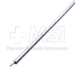 Frazier Suction Tube, 9 French (3mm), Medium, Angled 30 Degrees, Stylette, Thumb Plate Cutoff Hole, Working Length 4-1/2" (100mm), Overall Length 6-3/4" (171mm) - 1613-0009