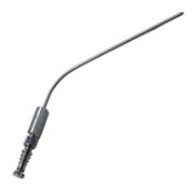 Frazier Suction Tube, Angled, 9Fr, Thumb Piece To Control Suction, Overall Length 4-1/2" (114mm) 