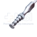 Frazier Suction Tube, Angular, 14Fr, Working Length 4-1/4" (108mm), Overall Length 7" (178mm) - 396568J