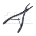 Friedman Rongeur, Curved, Delicate Jaw, 4mm x 11mm Bite, Overall Length 5-1/2" (140mm) - D7262