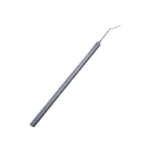 Fukasaku Lasik Spatula, 1mm, 10mm Tip To Bend, Round Serrated Handle, Overall Length 4-3/4" (120mm) 636197,11/4/3641,K3-2530