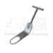 Fukuda Style Shoulder Retractor, 38mm x 82mm (1-1/2" x 3-1/4") Blade, Cut Out 31mm x 41mm (1-1/4" x 1-5/8"), T Handle, Overall Length 7" (178mm) - D6906