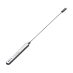 Garrett Vascular Dilator, Elongated Oval 4mm Tip, Matte Mirror Finish, Thin Shaft, Overall Length 5-1/2" (140mm) 