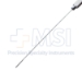 Garrett Vascular Dilator, Elongated Oval 1mm Tip, Matte Mirror Finish, Thin Shaft, Overall Length 5-1/2" (140mm) - 38-6601-001BX
