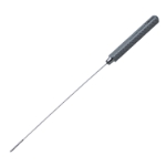 Garrett Vascular Dilator, Elongated Oval 1mm Tip, Matte Mirror Finish, Thin Shaft, Overall Length 5-1/2" (140mm) 
