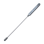 Garrett Vascular Dilator, Elongated Oval 4.5mm Tip, Matte Mirror Finish, Thin Shaft, Overall Length 5-1/2" (140mm) 