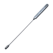 Garrett Vascular Dilator, Elongated Oval 4.5mm Tip, Matte Mirror Finish, Thin Shaft, Overall Length 5-1/2" (140mm) 
