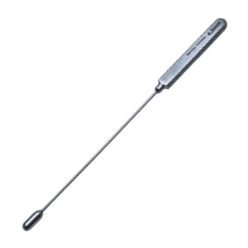 Garrett Vascular Dilator, Elongated Oval 4.5mm Tip, Matte Mirror Finish, Thin Shaft, Overall Length 5-1/2" (140mm) 