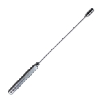 Garrett Vascular Dilator, Elongated Oval 5mm Tip, Matte Mirror Finish, Thin Shaft, Overall Length 5-1/2" (140mm) 