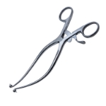 Gelpi Perenial Retractor, Ball Stops, Sharp Points, Overall Length 7" (178mm) 