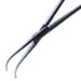Gemini Forceps, Full Curve, Delicate, Serrated Jaws, Overall Length 8" (203mm) - 1921-21643BX