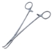 Gemini Forceps, Full Curve, Delicate, Serrated Jaws, Overall Length 8" (203mm) - 1921-21643BX