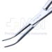Gemini Forceps, Strong Curve, Delicate, Serrated Jaws, Overall Length 11" (280mm) - 1921-21645BX