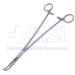 Gemini Forceps, Strong Curve, Delicate, Serrated Jaws, Overall Length 11" (280mm) - 1921-21645BX