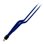 Gerald Bayonet Bipolar Forceps, Insulated, 1mm Tip, Overall Length 5-3/4" (146mm) 