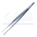 Gerald DeBakey Tissue Forceps, 1mm Tip, Overall Length 7" (178mm) - 1412-2562BX