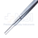 Gerald Straight Tissue Forceps, 1 x 2 Teeth, 1.9mm Tip, Overall Length 7" (178mm) - 24-12175