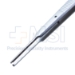 Gerald Tissue Forceps, TC, 1 x 2 Teeth, Overall Length 7" (178mm) - 80-10180