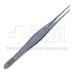 Gillies Tissue Forceps, 1 x 2 Teeth, Serrated, Overall Length 6" (152mm) - 24-14150