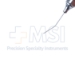 Gills-Welsh Cannula, 25ga, 45 Degrees Angled Shaft, 10mm Tip To Bend, Polished Finish, Excluding Hub Overall Length 3/4" (19mm) - 11-8-6401