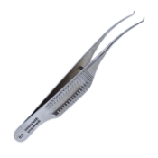 Gills-Welsh Capsule Forceps, Smooth Colibri Tip, Serrated Handle, Polished Finish, Overall Length 2-7/8" (73mm) E3199GW,9506E,E3199 GW