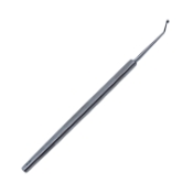 Gills-Welsh Curette Capsule Polisher, Flat Handle, Polished Finish, 2mm Cup, 45 Degrees Angled Shaft, 8mm Tip To Bend, Overall Length 5" (127mm) K3-1080,E0782 GW,5404E,K3-1080,E0782 GW