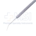 Gimbel Nucleus Spatula, Angled 30 Degrees, 0.25mm Round Diameter Tip, 9mm Bend To Tip, Longitudinal Grooved Handle, Overall Length 4-3/4" (121mm) - 11-4-3423