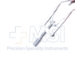 Ginsberg Adjustable Wire Eye Speculum, Blades Half Solid, Half Open-Wire, Angled Upward, Blade Length 15mm, Spread 47mm, Overall Length 3-1/8" (81mm) - 11-2-6780