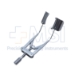 Ginsberg Adjustable Wire Eye Speculum, Blades Half Solid, Half Open-Wire, Angled Upward, Blade Length 15mm, Spread 47mm, Overall Length 3-1/8" (81mm) - 11-2-6780