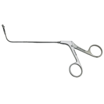 Giraffe Biopsy Forceps, 4mm Spoon, 70 Degrees Curved Shaft, Horizontal Double Action Jaw, Working Length 120mm 