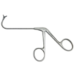 Giraffe Punch Biopsy Forceps, 2.5mm x 6mm Through Cut Jaws, Angled Up 70 Degrees, Short Shaft 