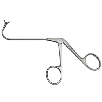 Giraffe Punch Biopsy Forceps, 2.5mm x 6mm Through Cut Jaws, Angled Up 70 Degrees, Short Shaft 