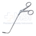 Giraffe Sinus Forceps, 70 Degrees Horizontal, 4mm Cups, Shaft Length 130mm, Overall Length 8.3" (210mm) - 114-7633