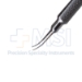 Girard Tying Forceps, Curved Shafts, Ultra-Fine Tying Platform, Round Knurled Handle, Overall Length 3-7/8" (100mm) - 5-4203-FT