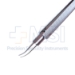 Girard Tying Forceps, Curved Shafts, 5mm Tying Platform, Round Knurled Handle, Dull Finish, Overall Length 3-7/8" (99mm) - 5-4203-T